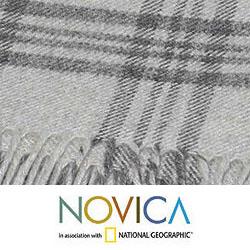 Acrylic Alpaca Wool 'Lima Crossroads' Throw (Peru)