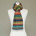 Alpaca 'Fresh Winter' Scarf (Peru)