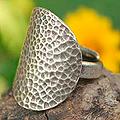 Sterling Silver 'Mae Ping Sun' Cocktail Ring (Thailand)