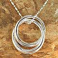 Sterling Silver 'Lovers' Necklace (Thailand)