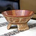 Handcrafted Ceramic 'Sacred Maya' Centerpiece (El Salvador)