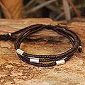 Silver Accent 'Hill Tribe Friend' Wristband Bracelet (Thailand)