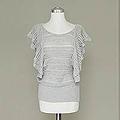 Cotton Blend 'Andean Butterfly' Sweater (Peru)