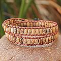 Multi-gemstone 'Earthly Melody' Wrap Bracelet (Thailand)