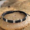 Silver Accent Bracelet 'Hill Tribe Rice' Bracelet (Thailand)