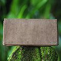 Handcrafted Men's Leather 'Yogyakarta Olive 'Wallet (Indonesia)