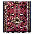 Cotton 'Starlight on Red' Wall Hanging (Indonesia)