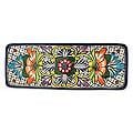Handcrafted Ceramic 'Guanajuato Flora' Talavera Serving Plate (Mexico)