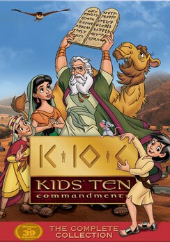 Kids` Ten Commandments - The Complete Collection - 5-Disc Set (DVD)