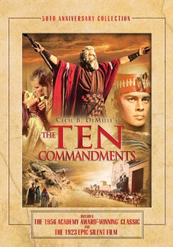The Ten Commandments - 50th Anniversary Collection (DVD)