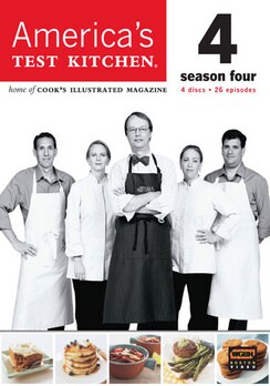 America`s Test Kitchen - Season 4 - 4-Disc Set (DVD)
