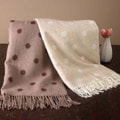 Polka Dot Reversible Throw