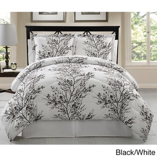 Reversible Leaf 8-piece Bed in a Bag with Sheet Set