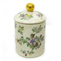 Sabrina Porcelain Cotton Swab Holder