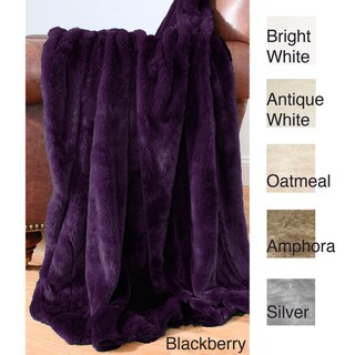 Serengeti Faux Fur Throw