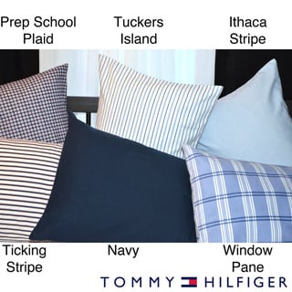 Tommy Hilfiger 4-piece Printed Fitted Cotton Flannel Sheet Set