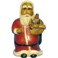 Hand-carved Wooden Santa Claus