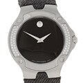 Movado Sports Edition Black Dial Diamond Watch