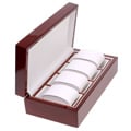 Burgundy Four-watch Collection Box