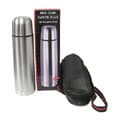 Stainless Steel .5-liter Flask with Case