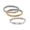 Stainless Steel Satin Finish Magnetic Bracelet