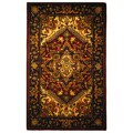 Handmade Heritage Heriz Red/ Navy Wool Rug (3' x 5')