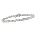 10Kt Gold 1ct TDW Diamond Bracelet (I-J, I2-I3)
