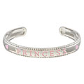 Sterling Essentials Sterling Silver 6-inch Adjustable Princess Baby Cuff Bracelet