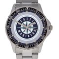 Seattle Mariners Men's Coach Series Steel Watch