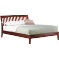 Contemporary Shaker Queen-size Platform Bed