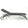 Calais Black Sunbed/ Lounger