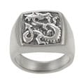 Sterling Silver Dragon Ring