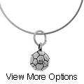 Sterling Silver Sport Theme Charm Pendant