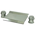 Waterfall Spout Deck Mount Tub Filler