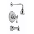 Fontaine Monaco Chrome Tub and Shower Set