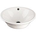 Fontaine Flared Bowl Porcelain Vessel Bathroom Sink