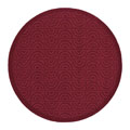 Hand-tufted Marabela Red Wool Rug (7'9 Round)
