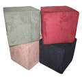 Chamois Cube Ottoman