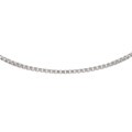 Fremada 14-kt White Gold 16-inch Box Necklace