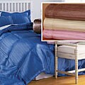More tips on National Buckpasser Hamilton Satin Down Alternative Pleated Comforter Set