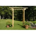 Rustic Log Pole Cedar Adirondack Garden Pergola