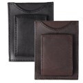 Boston Traveler Magnetic Leather Money Clip