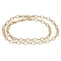 14k Yellow Gold 8-inch Satine Charm Bracelet