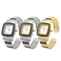 Geneva Platinum Accented Style Bangle Watch