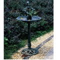 Tudor Cast Aluminum Fountain Bird Bath