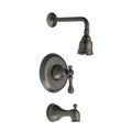 Fontaine Monaco Rubbed Bronze Tub & Shower Set