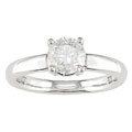 14k Gold 1ct TDW Round Diamond Solitaire Ring (I-J, I1-I2)