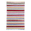Hand-hooked Bermuda Stripe Wool Rug (7'6 x 9'6)