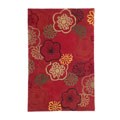 Hand-tufted Summer Garden Wool Rug (7'6 x 9'6)
