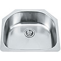 VIGO 24-inch Undermount Stainless Steel 18 Gauge Single Bowl Kitchen Sink